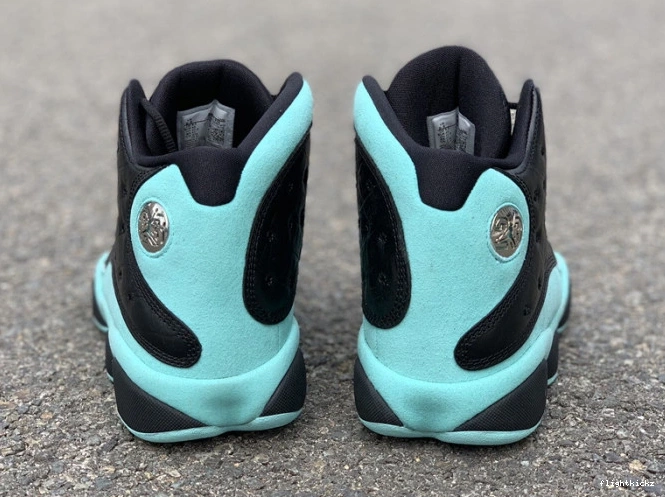 Island Green Retro 414571-030 Air 13 Black Jordan 0306